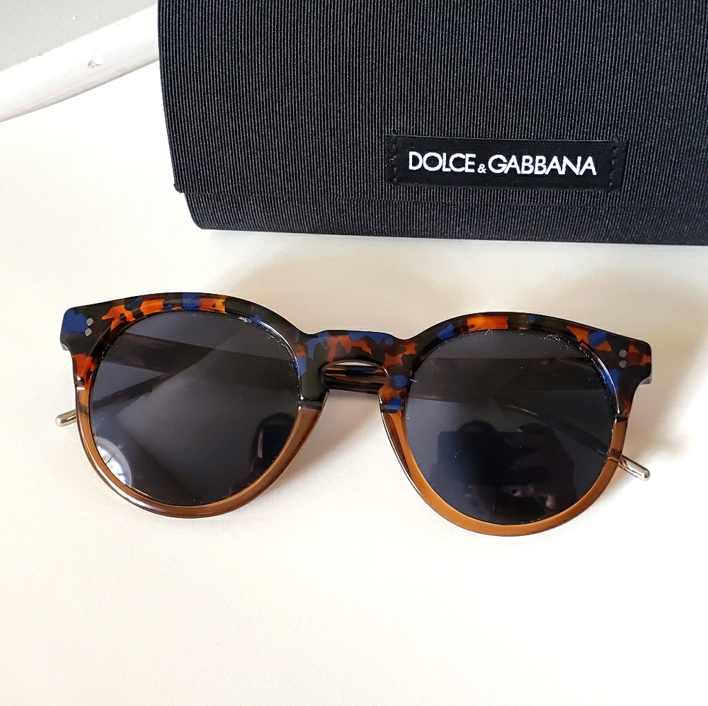 Dolce and Gabbana Havana Tortoise Sunglasses